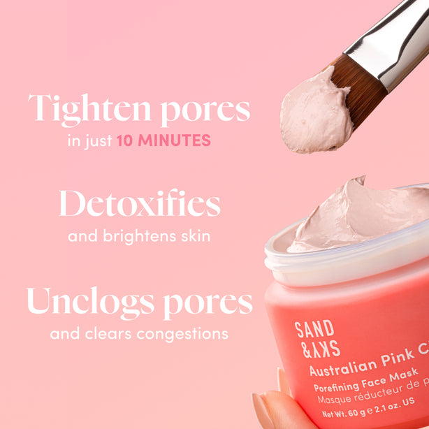 Australian Pink Clay Porefining Face Mask